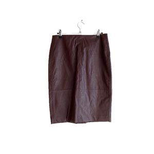 Catherine Malandrino NWT faux leather skirt